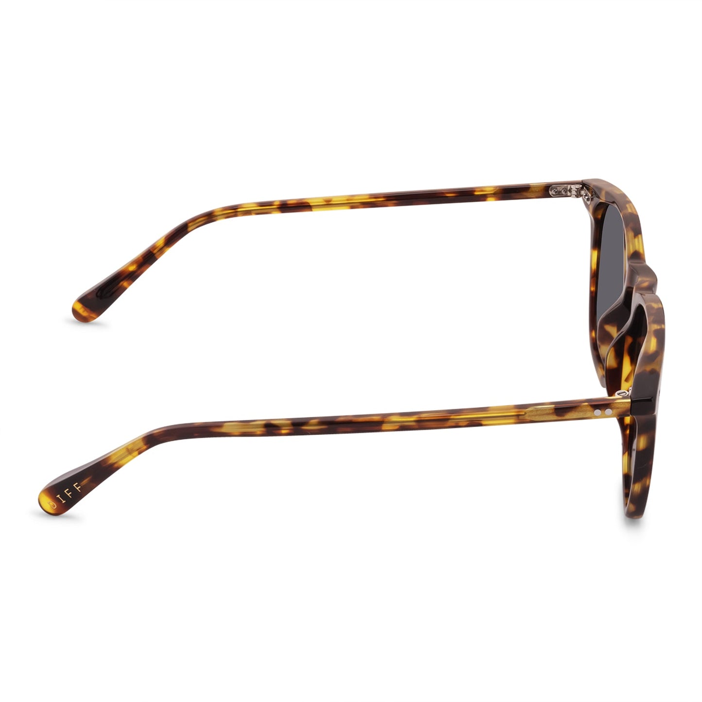 MAXWELL XL - AMBER TORTOISE + GREY POLARIZED SUNGLASSES