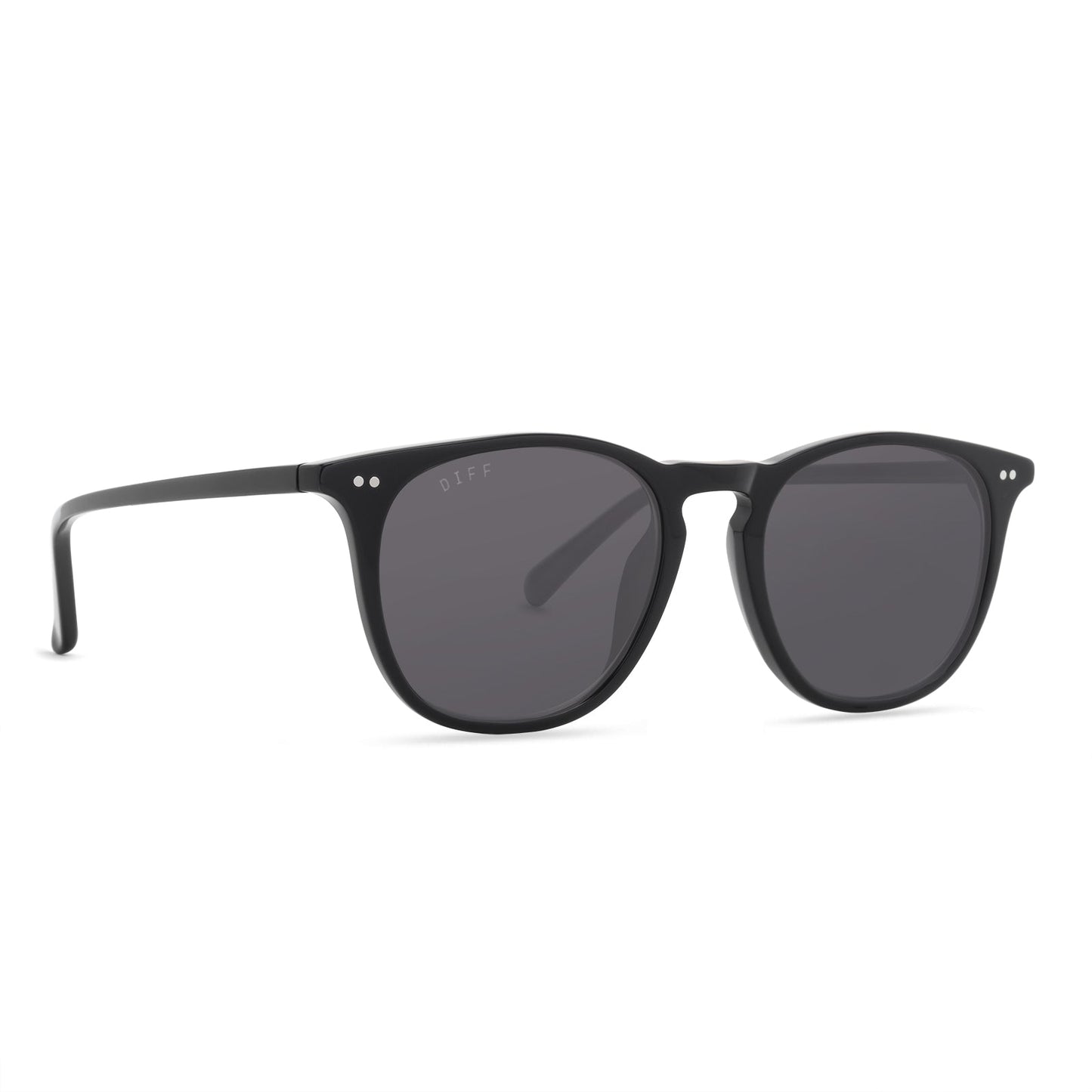 MAXWELL XL - BLACK + GREY POLARIZED SUNGLASSES