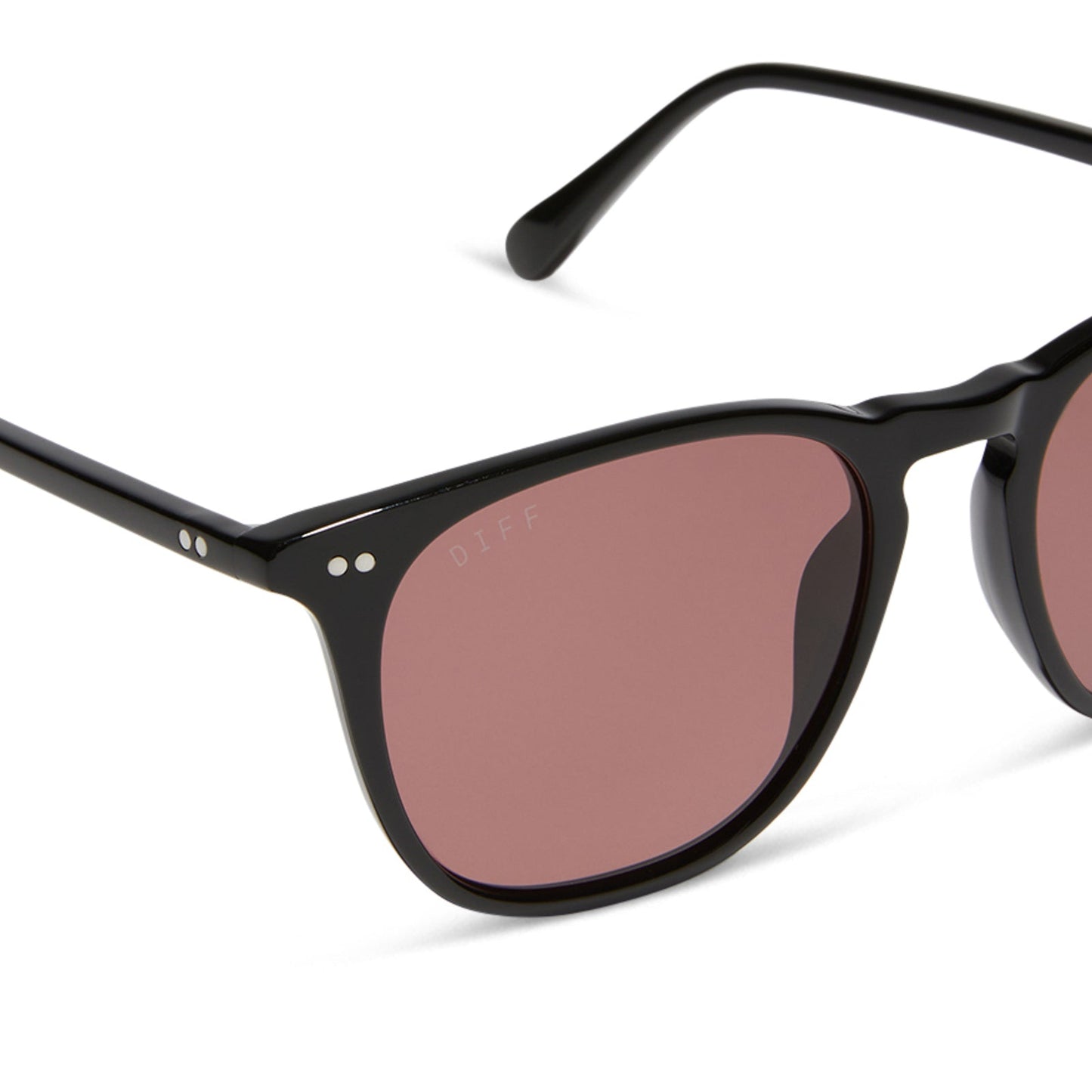 MAXWELL XL - BLACK + MAUVE + POLARIZED SUNGLASSES