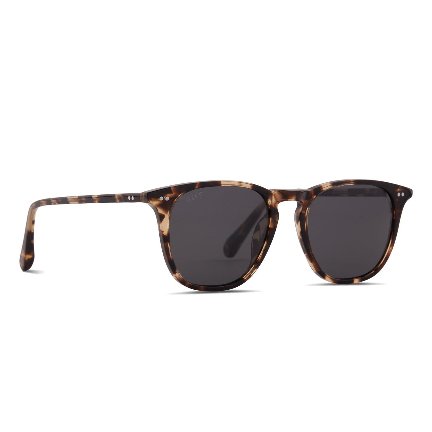 MAXWELL XL - ESPRESSO TORTOISE + GREY + POLARIZED SUNGLASSES