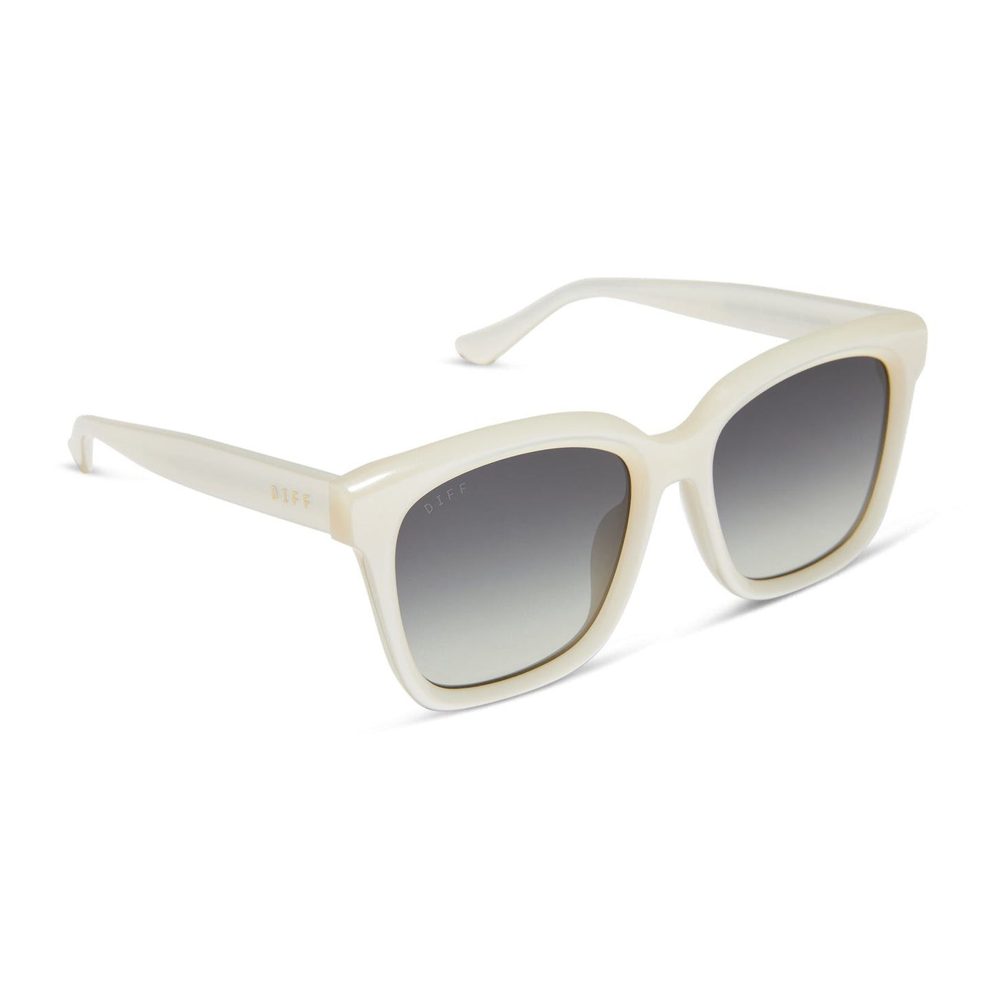 MEREDITH - OPALINE + GREY GRADIENT SUNGLASSES