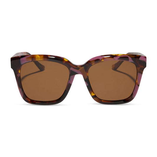 MEREDITH - TORINO TORTOISE + BROWN SUNGLASSES