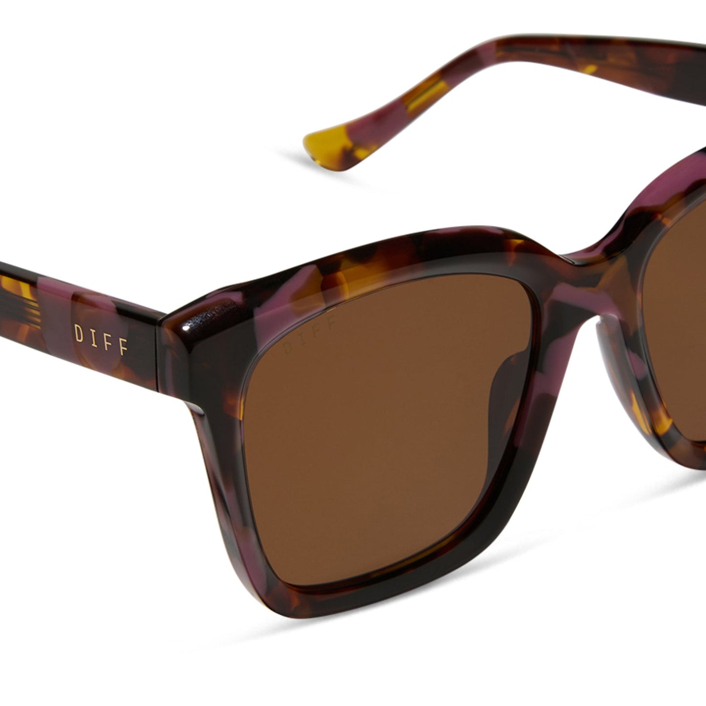 MEREDITH - TORINO TORTOISE + BROWN SUNGLASSES