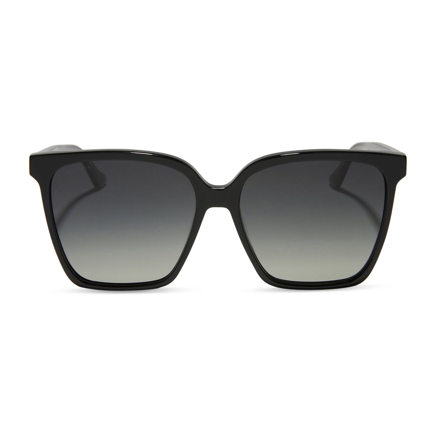 NAOMI - BLACK + GREY GRADIENT + POLARIZED SUNGLASSES