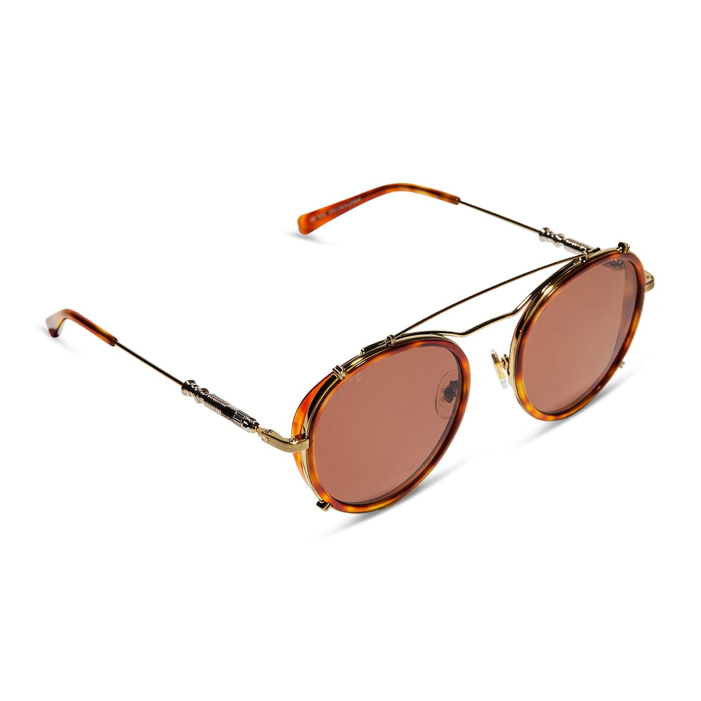 OBI-WAN™ - DESERT TORTOISE + BROWN POLARIZED SUNGLASSES