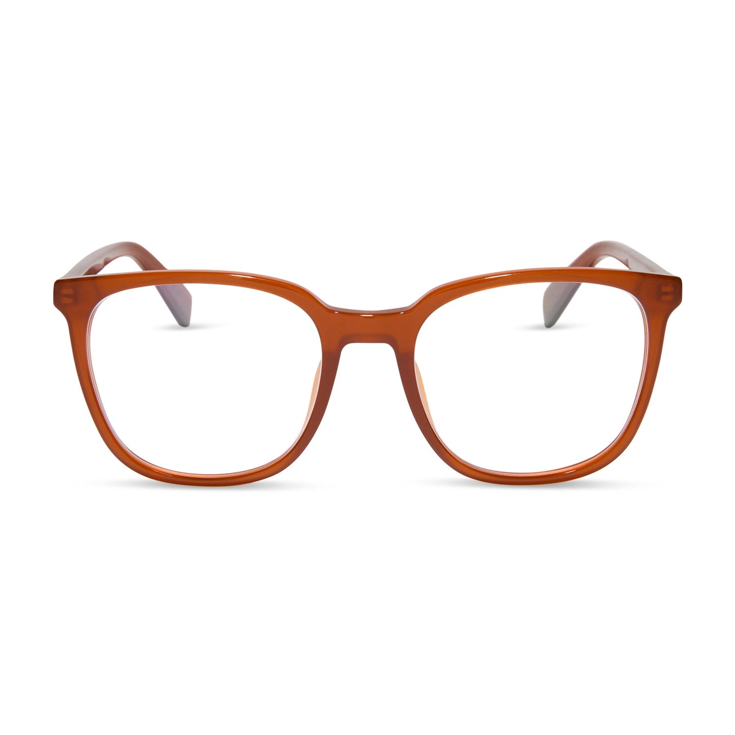 PARKER - BURNT OCHRE + PRESCRIPTION GLASSES