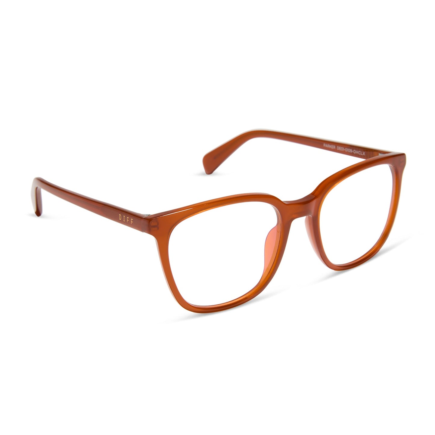 PARKER - BURNT OCHRE + PRESCRIPTION GLASSES