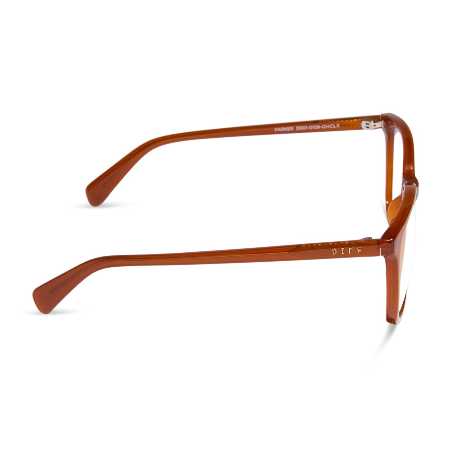 PARKER - BURNT OCHRE + PRESCRIPTION GLASSES