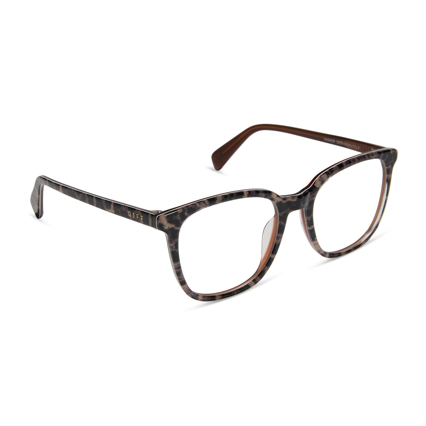 PARKER - LEOPARD TORTOISE + PRESCRIPTION GLASSES