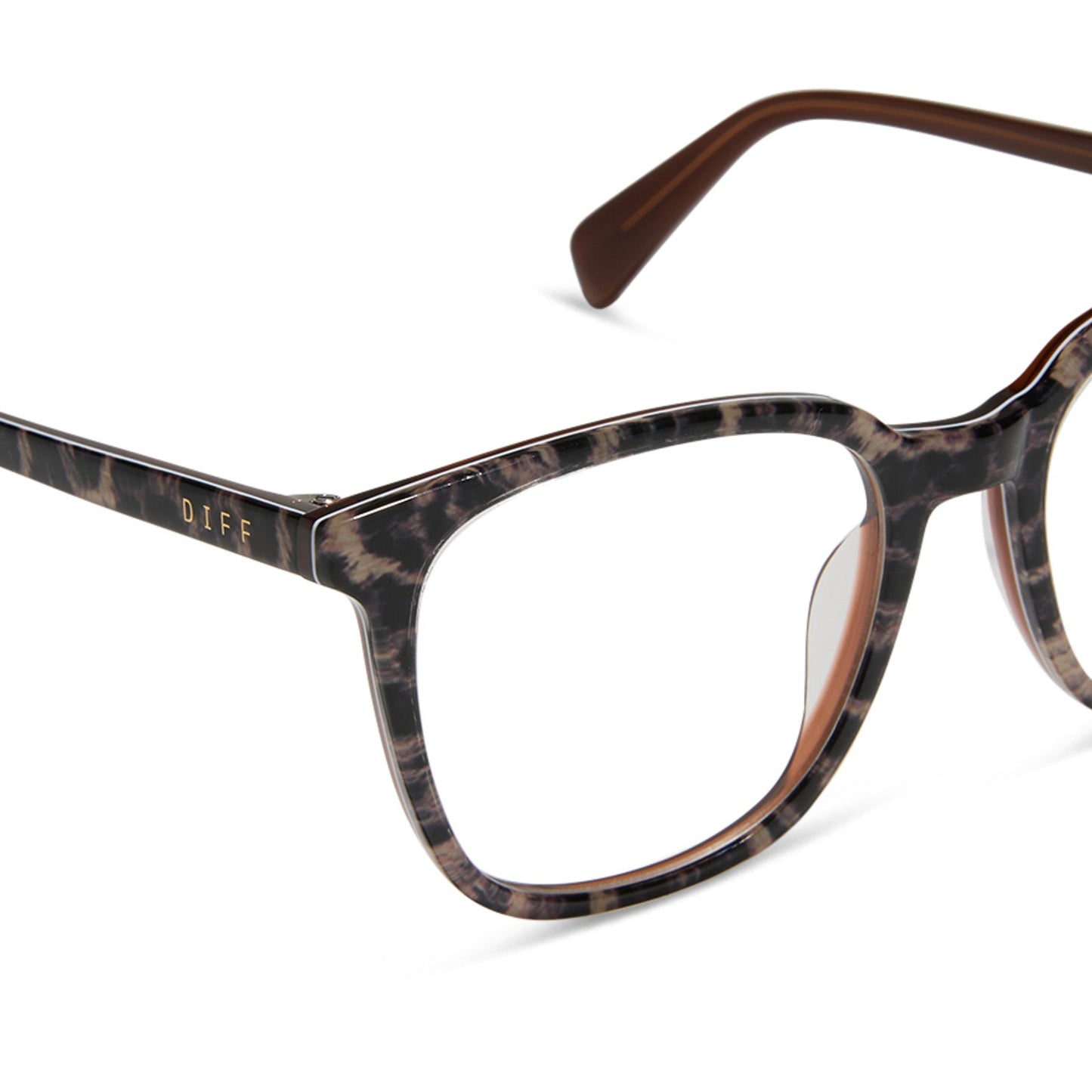 PARKER - LEOPARD TORTOISE + PRESCRIPTION GLASSES