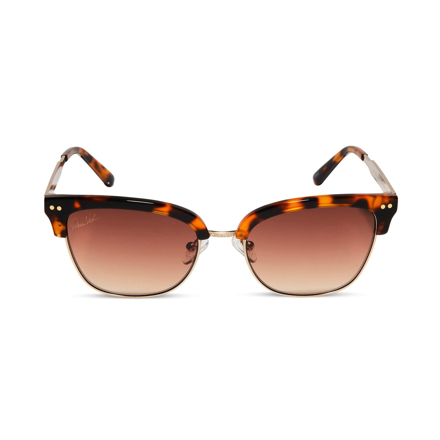 PATRICIA NASH - IRIS + TORTOISE + BROWN GRADIENT SUNGLASSES