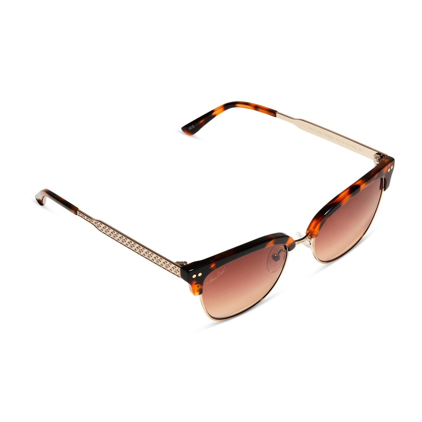 PATRICIA NASH - IRIS + TORTOISE + BROWN GRADIENT SUNGLASSES