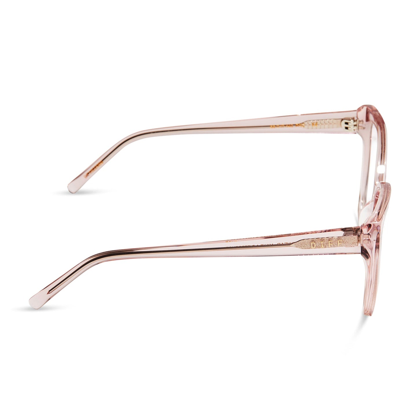 PENELOPE - LIGHT PINK CRYSTAL + PRESCRIPTION GLASSES