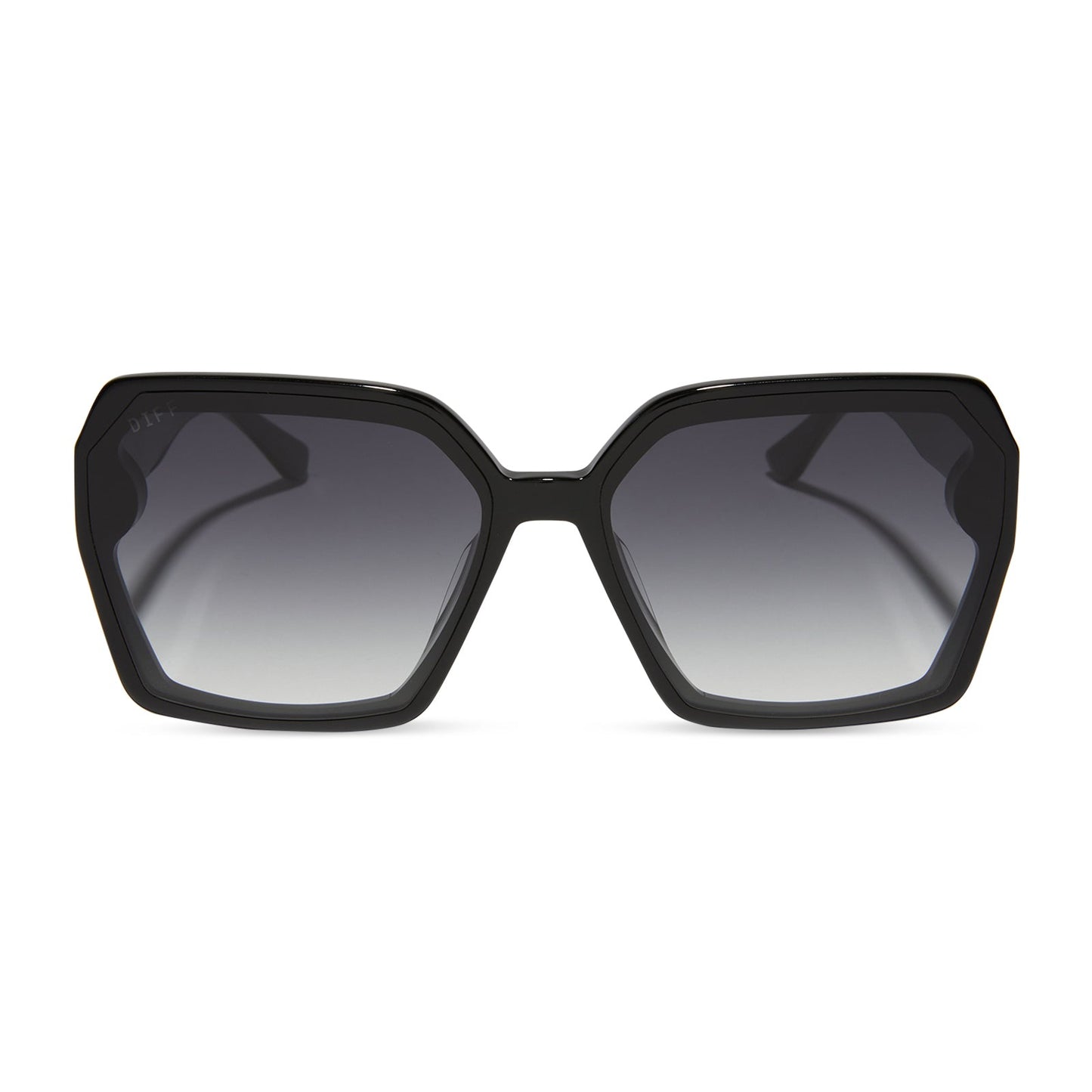 PRESLEY - BLACK + GREY GRADIENT SUNGLASSES