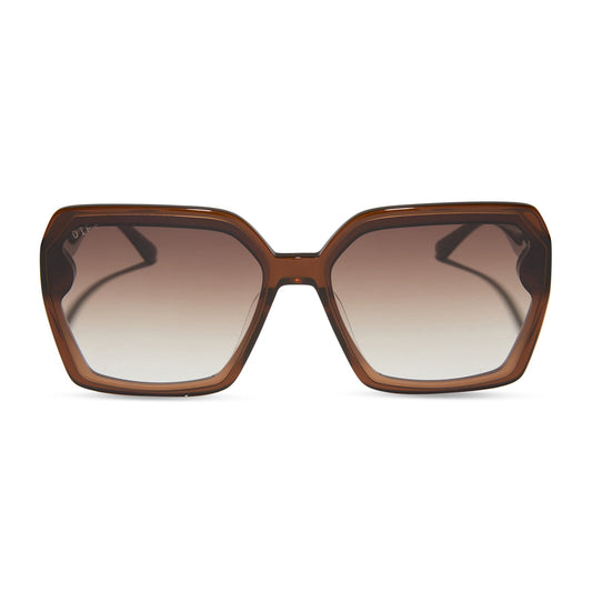 PRESLEY - WHISKEY + BROWN GRADIENT SUNGLASSES