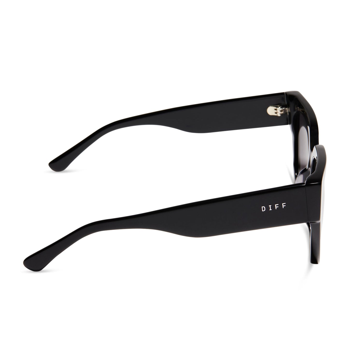 REMI II - BLACK + GREY POLARIZED SUNGLASSES