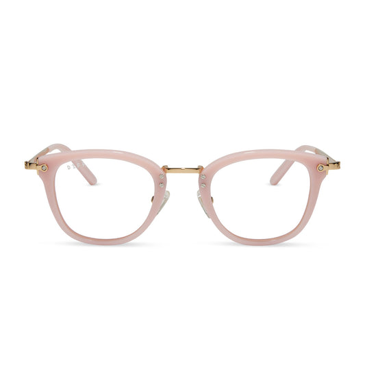 RUE - PINK VELVET + PRESCRIPTION GLASSES