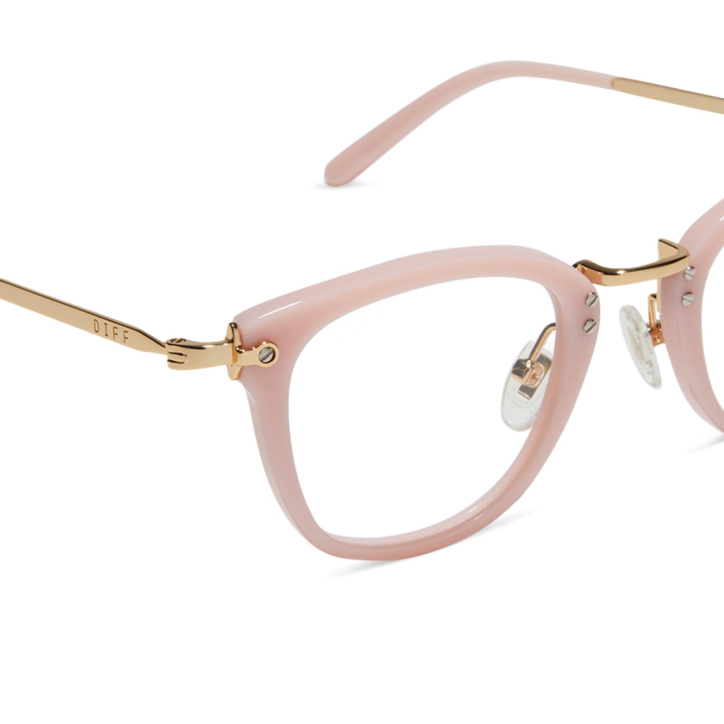 RUE - PINK VELVET + PRESCRIPTION GLASSES