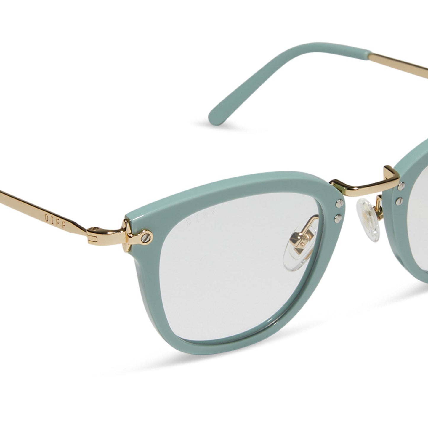 RUE - STEEL TEAL + PRESCRIPTION GLASSES