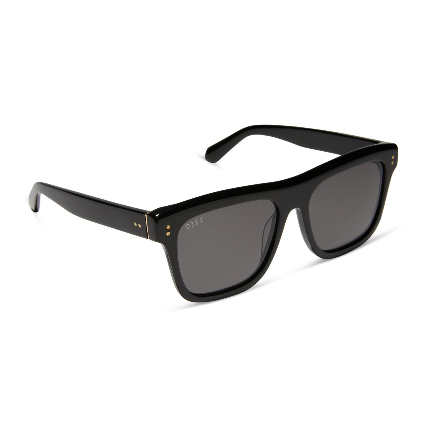 SAMMY - BLACK + GREY + POLARIZED SUNGLASSES