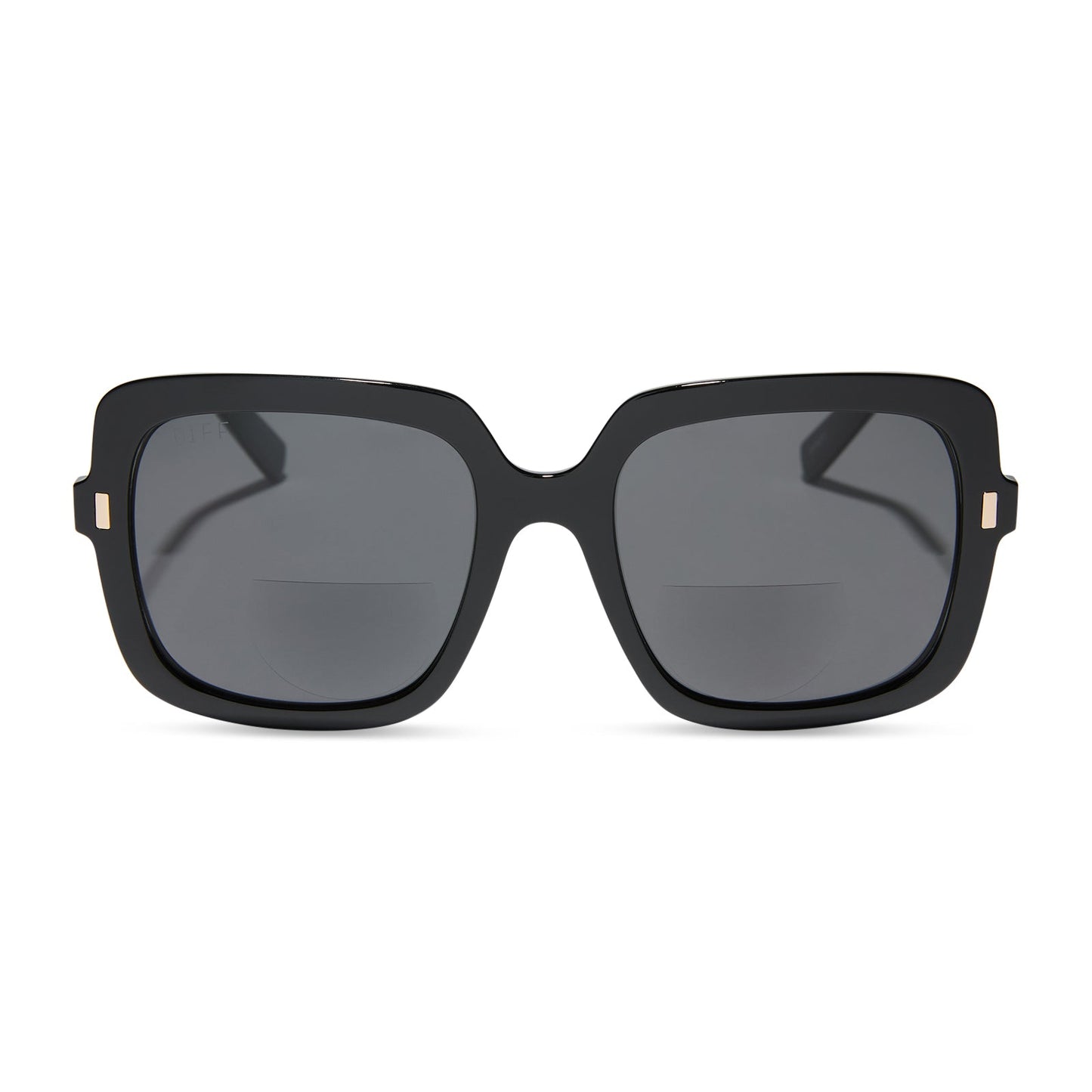 SANDY - BLACK + GREY SUNGLASS READERS