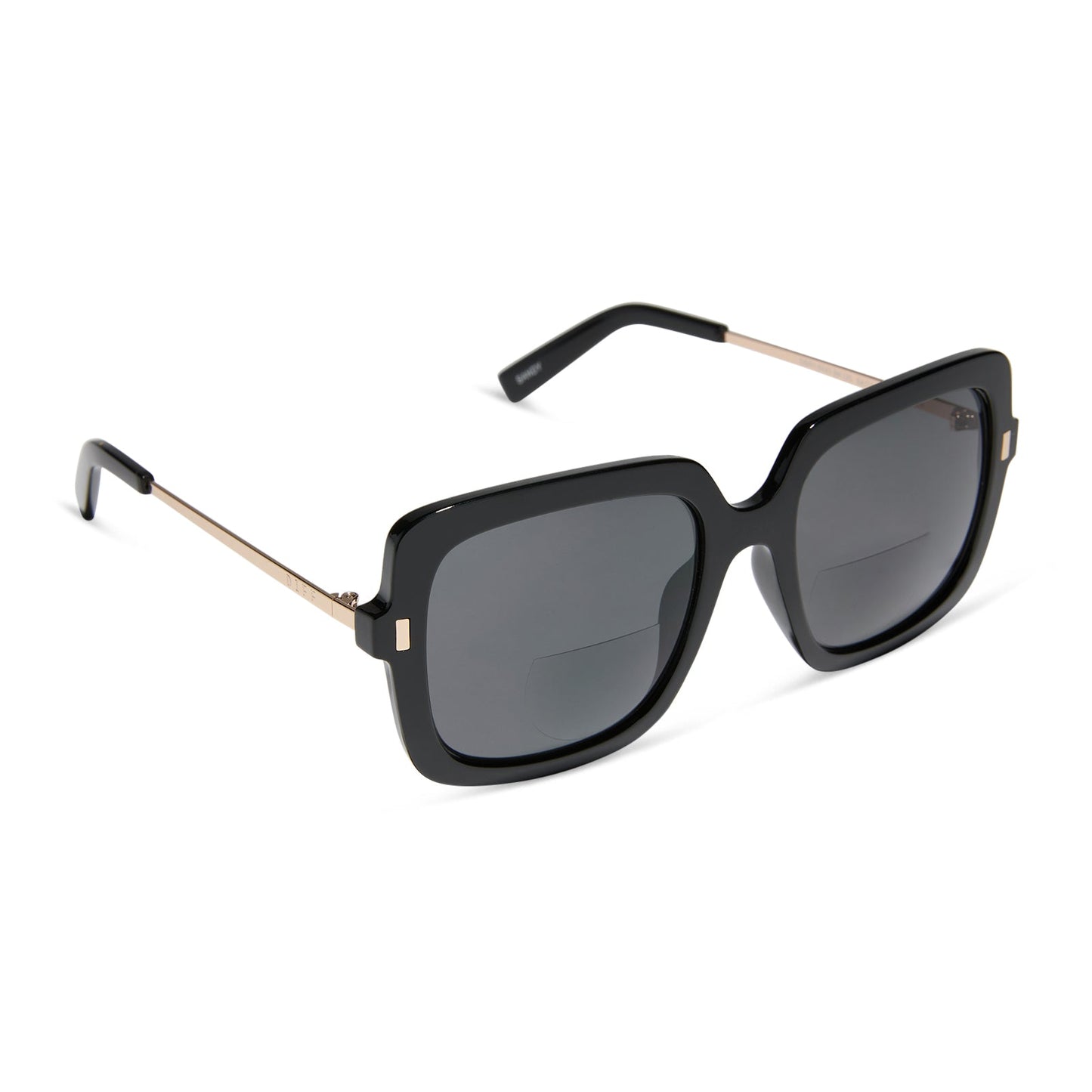 SANDY - BLACK + GREY SUNGLASS READERS