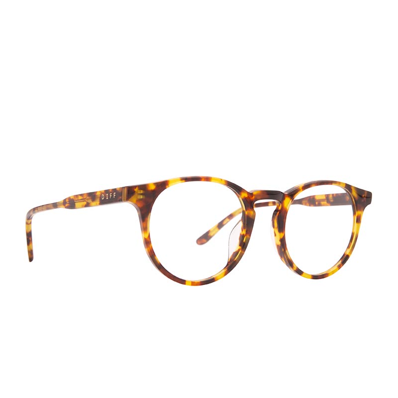 SAWYER - AMBER TORTOISE + PRESCRIPTION GLASSES