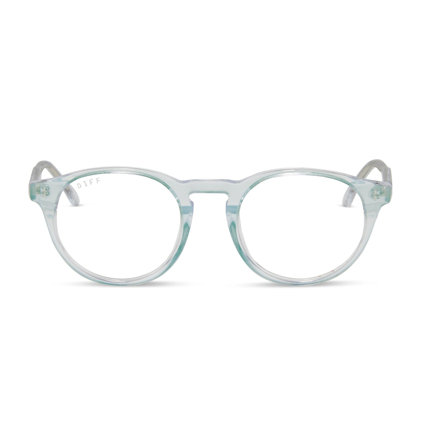 SAWYER - OPALESCENT TURQUOISE + PRESCRIPTION GLASSES