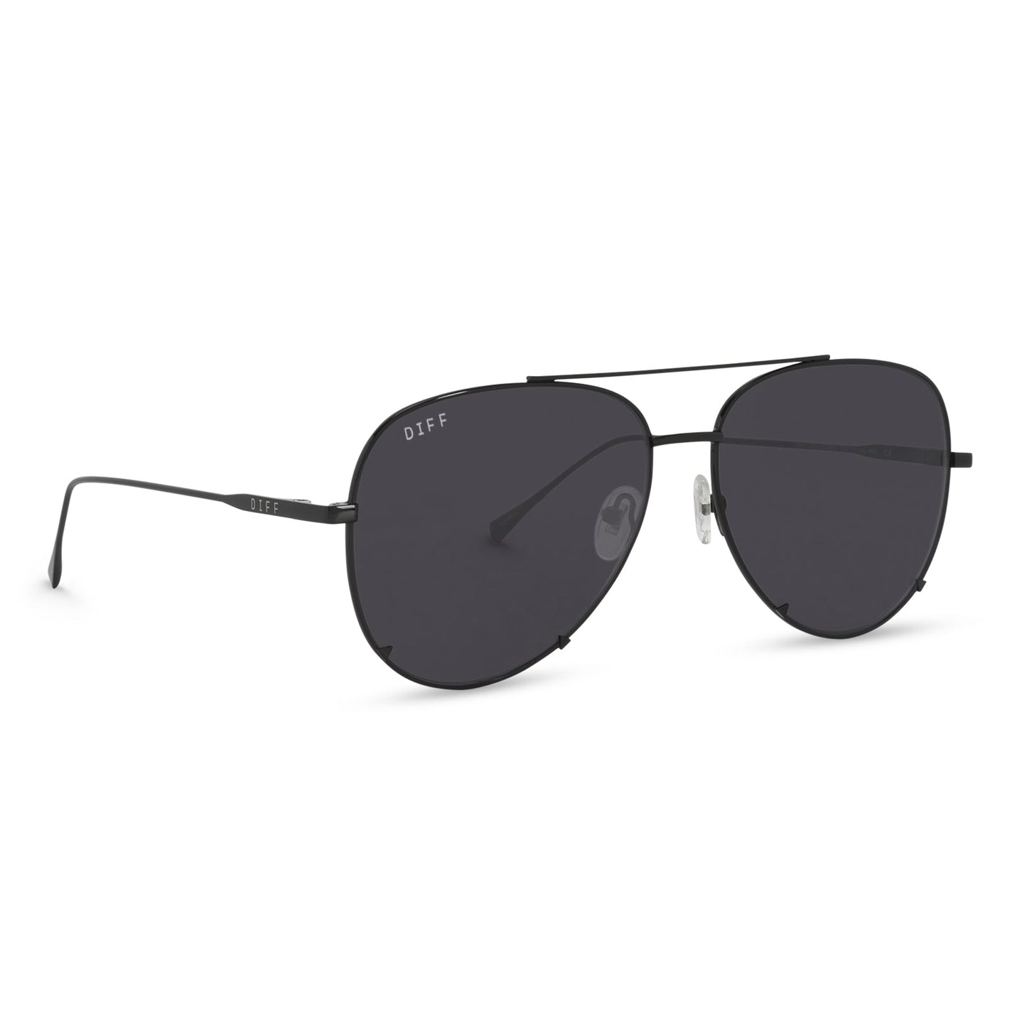 SCARLETT - BLACK + GREY SUNGLASSES