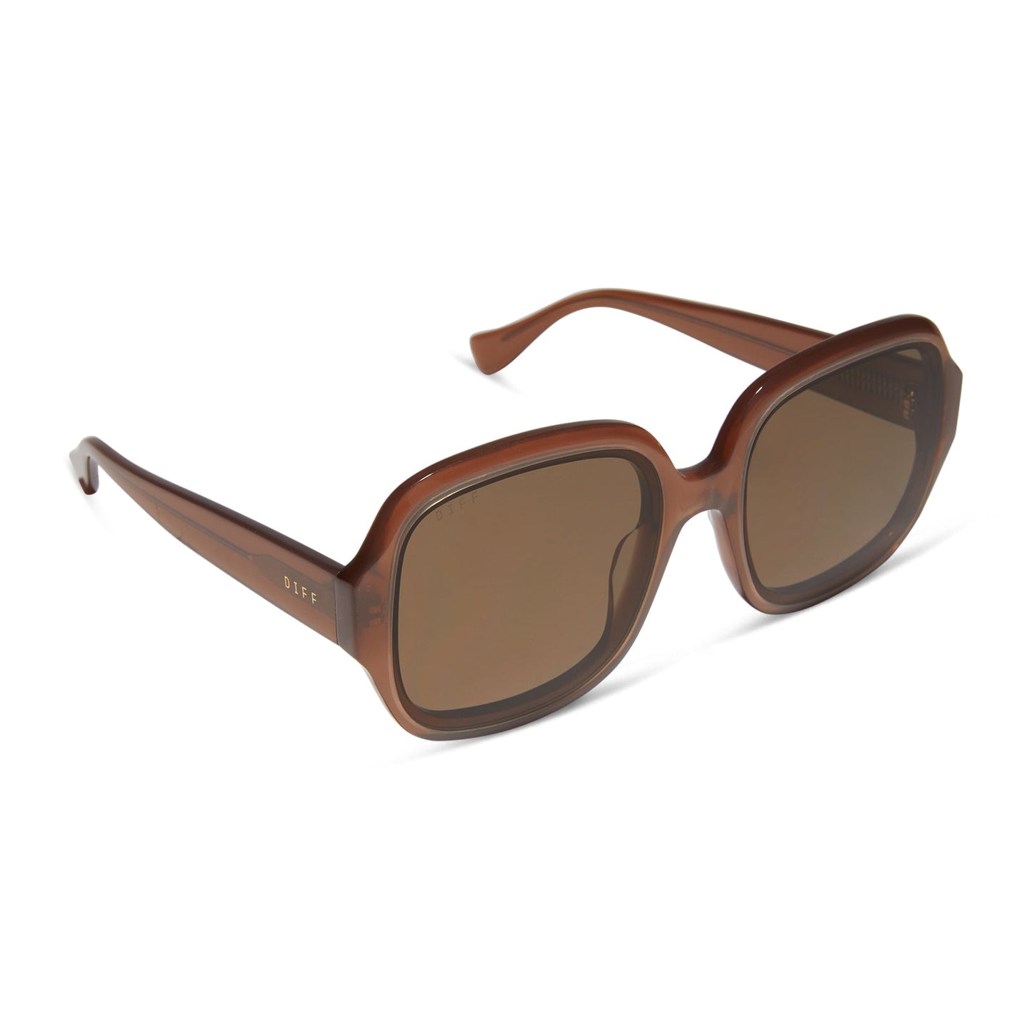 SERAPHINA - MACCHIATO + BROWN + POLARIZED SUNGLASSES