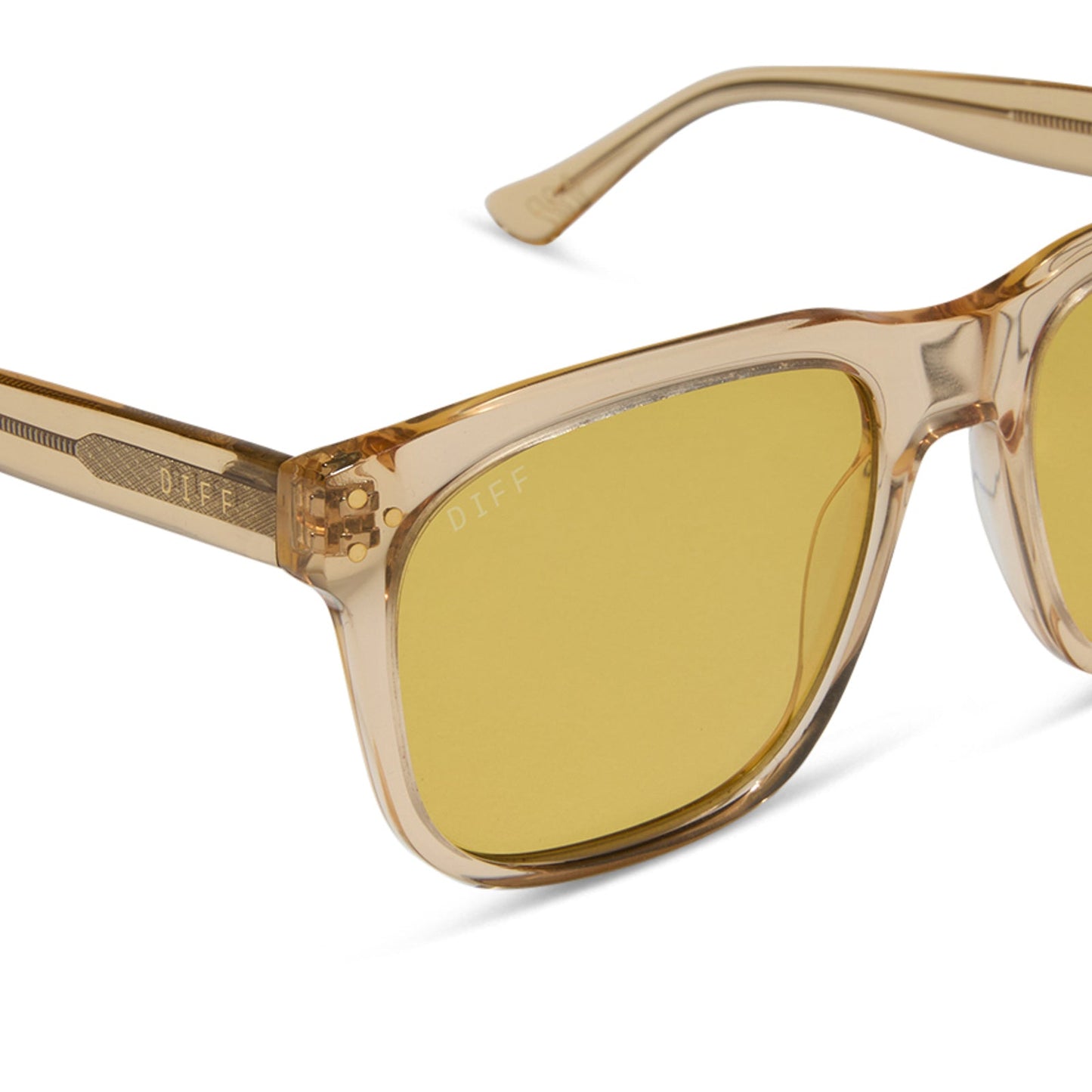 SICILY - HONEY CRYSTAL + HONEY BEE SUNGLASSES