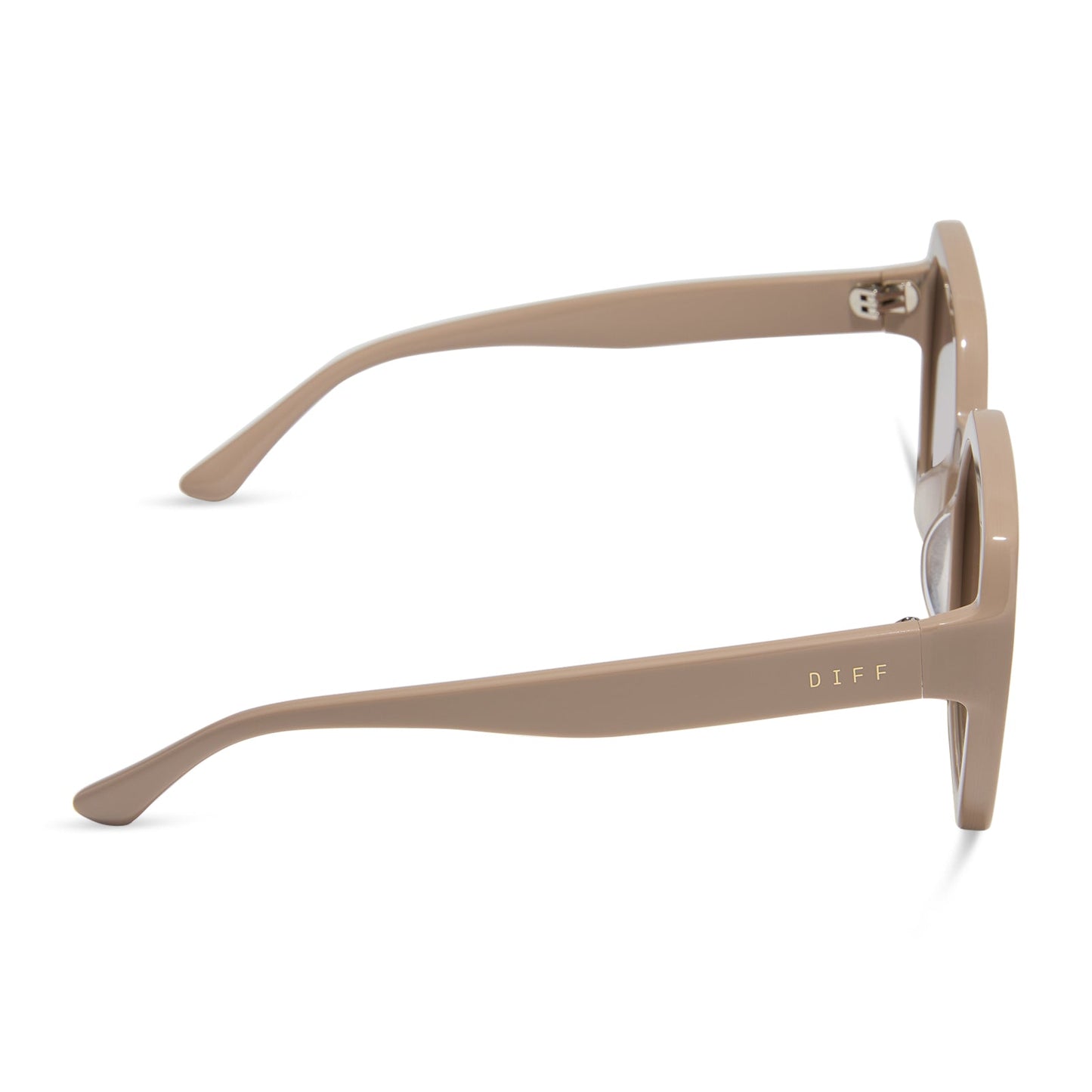 SLOANE - ALMOND + BROWN GRADIENT SUNGLASSES