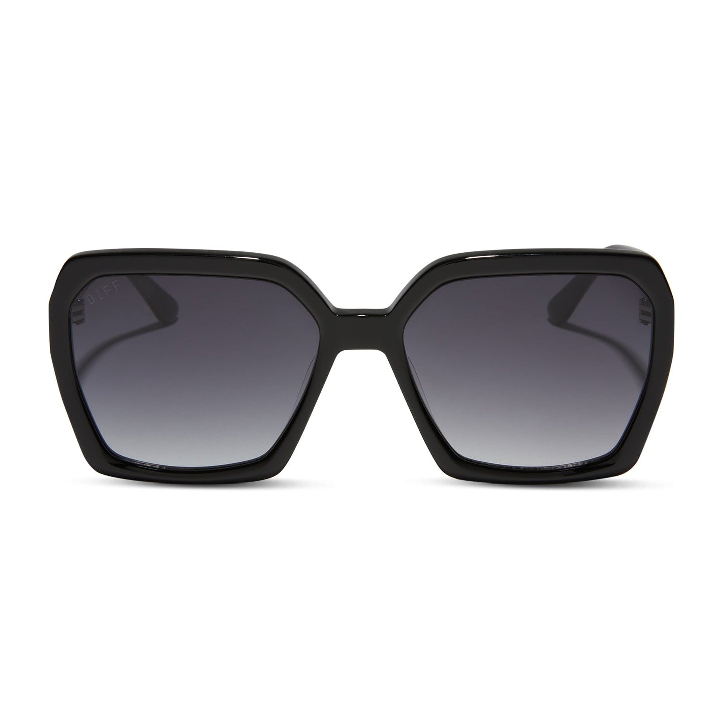 SLOANE - BLACK + GREY GRADIENT SUNGLASSES