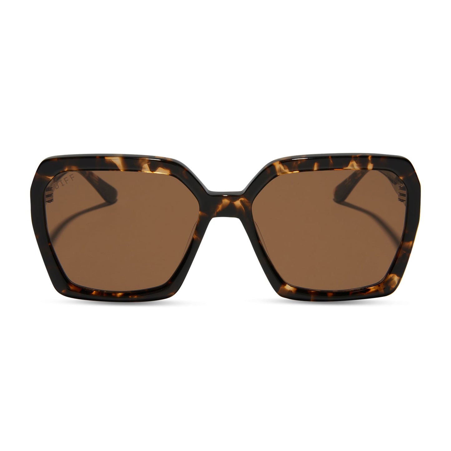 SLOANE - ESPRESSO TORTOISE + BROWN SUNGLASSES