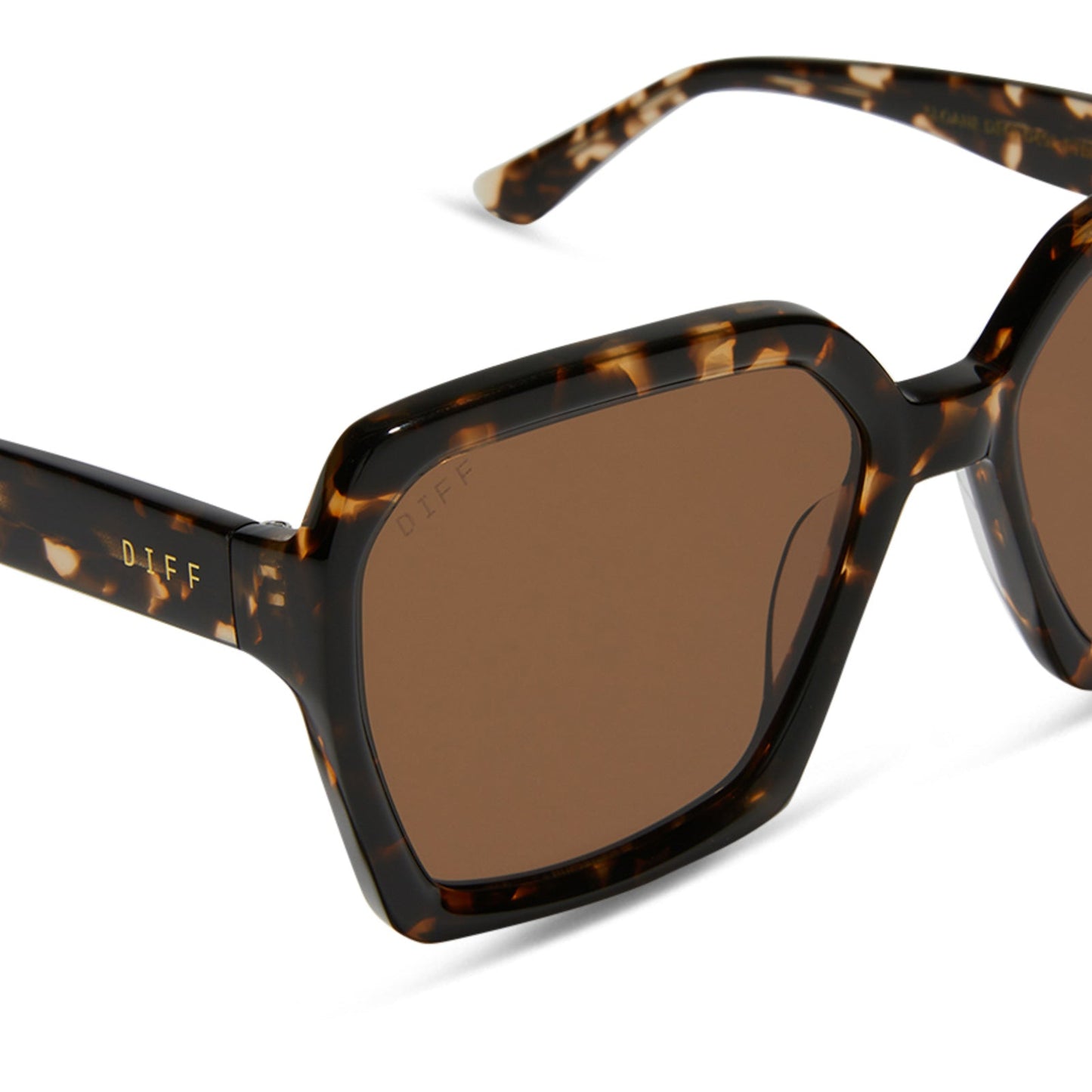 SLOANE - ESPRESSO TORTOISE + BROWN SUNGLASSES