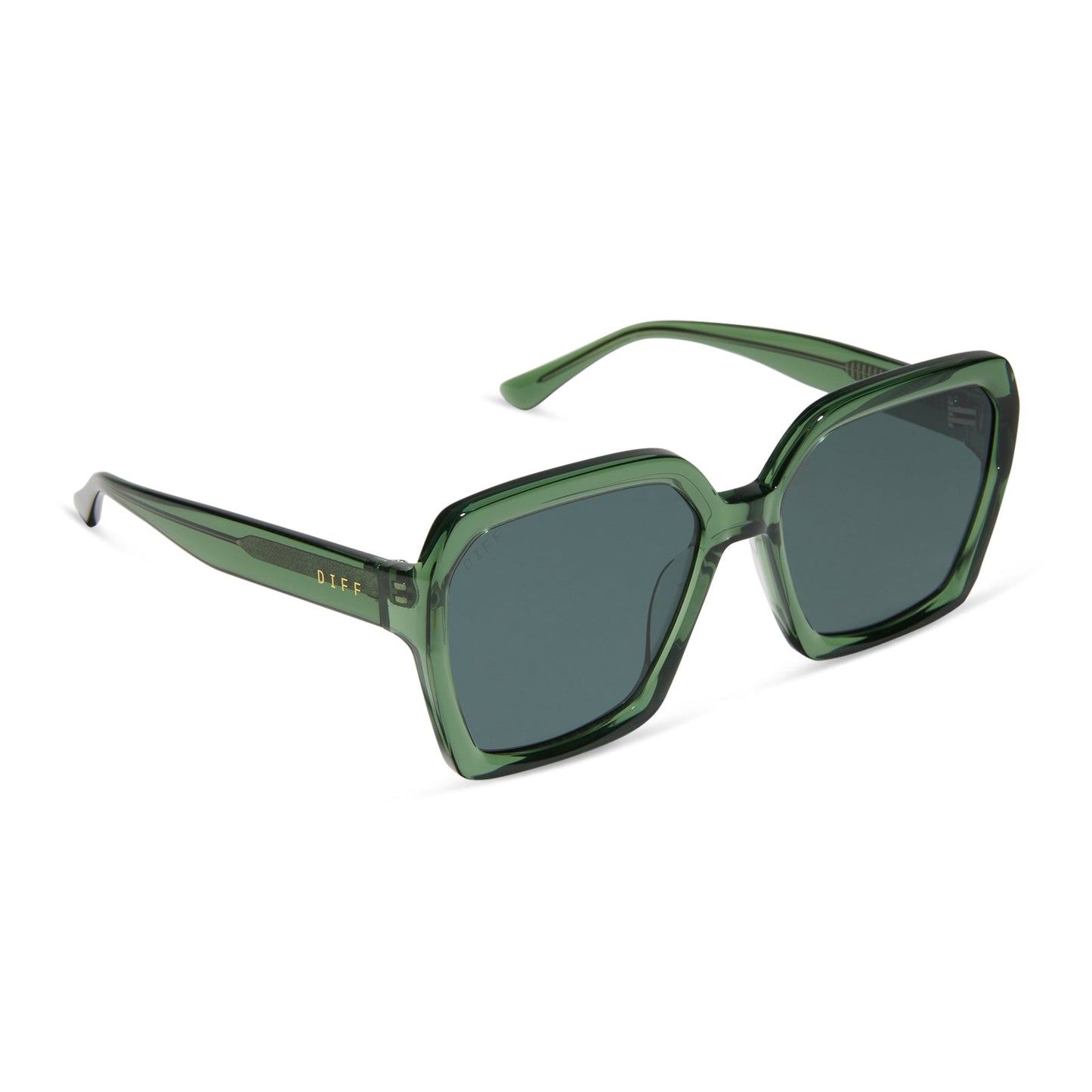 SLOANE - SAGE CRYSTAL + G15 SUNGLASSES