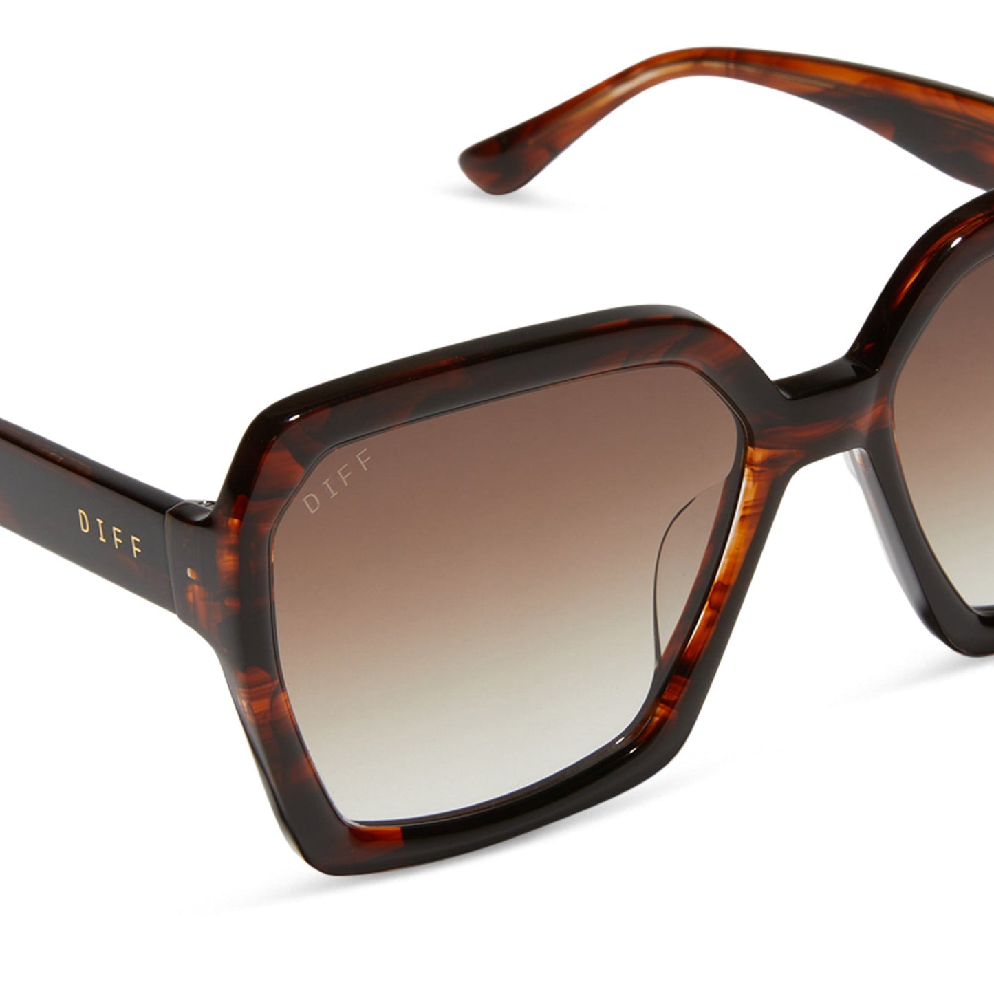 SLOANE - SEQUOIA TORTOISE + BROWN GRADIENT SUNGLASSES