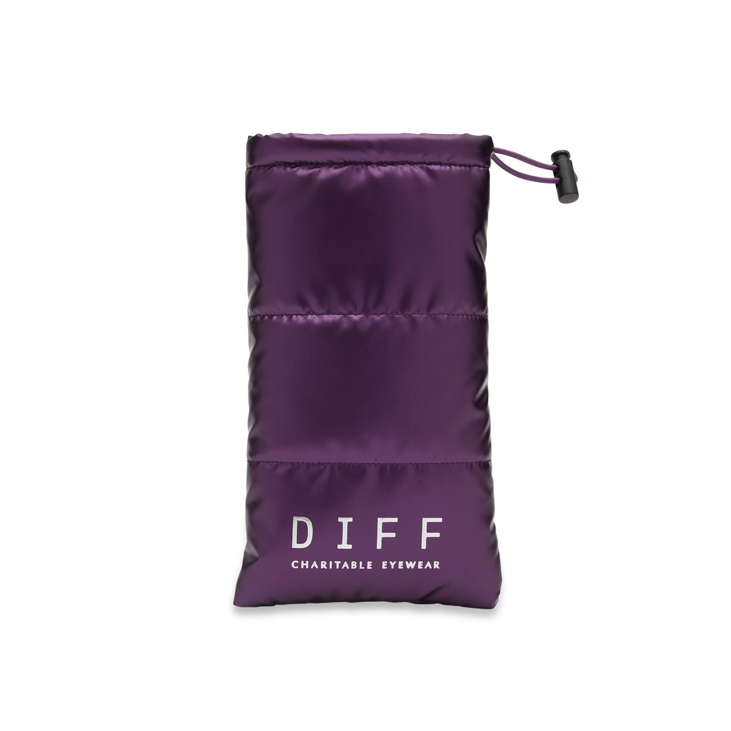 SMALL PUFFER POUCH - PURPLE