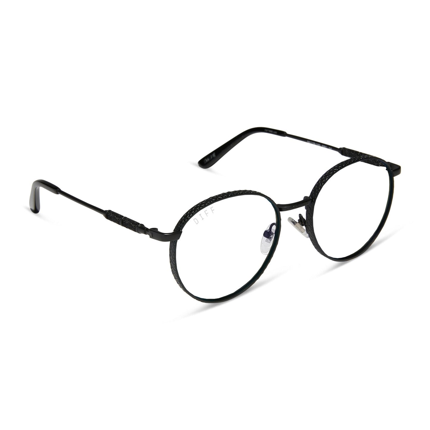 SNAPE™️ - MATTE BLACK METAL + PRESCRIPTION GLASSES