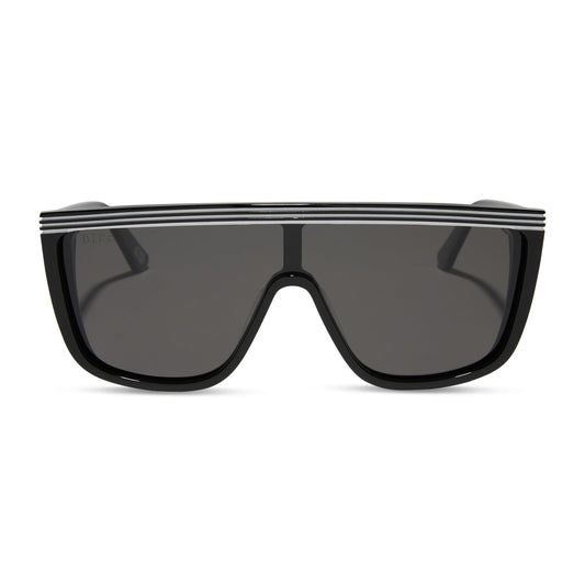 KYLO REN™ - DARK SIDE BLACK + SPACE SILVER ACCENTS + GREY + POLARIZED SUNGLASSES