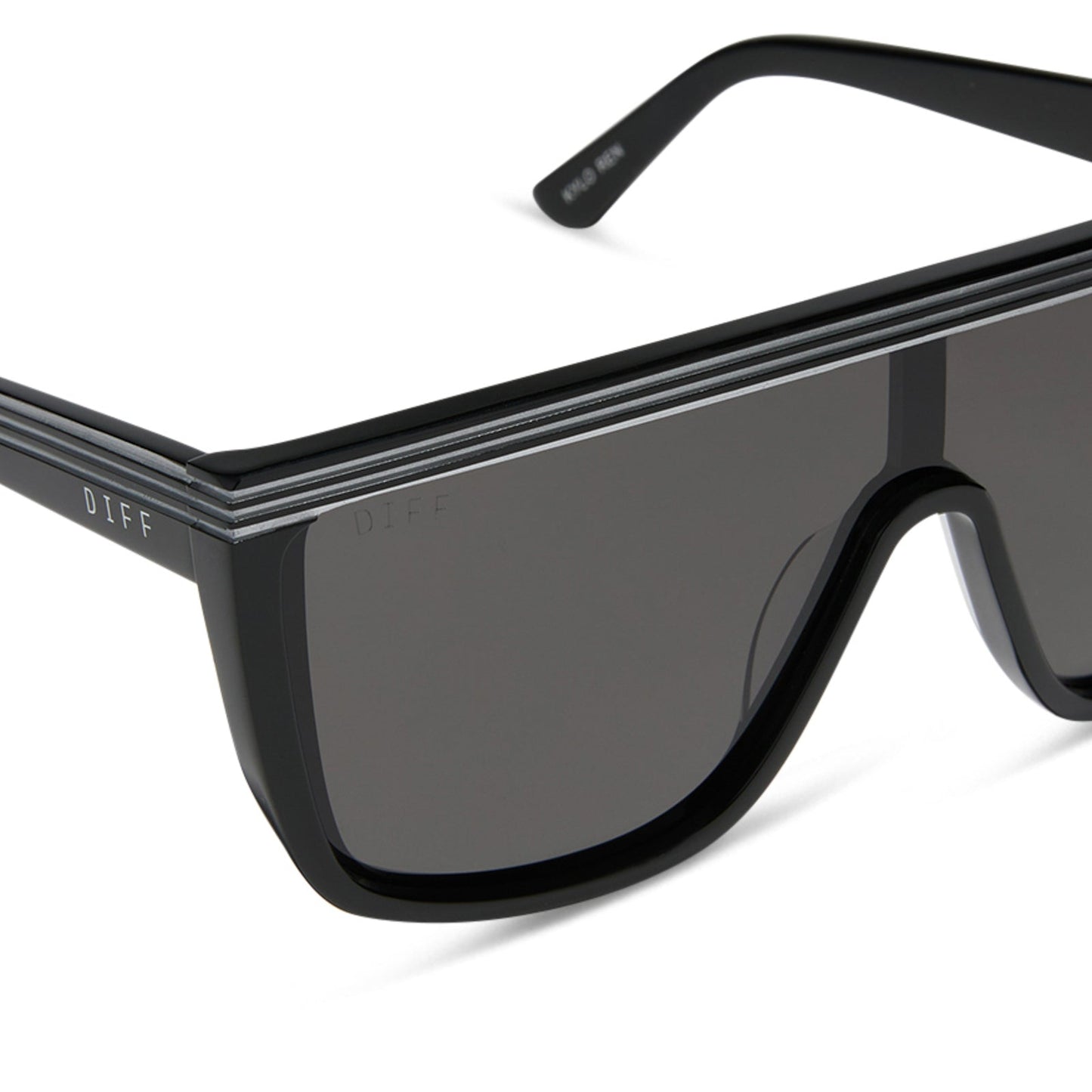 KYLO REN™ - DARK SIDE BLACK + SPACE SILVER ACCENTS + GREY + POLARIZED SUNGLASSES