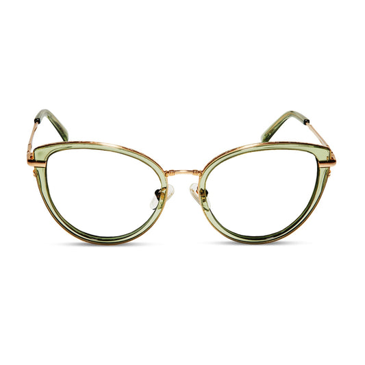 PRINCESS LEIA™ – ENDOR™ - TRANSLUCENT SAGE + GOLD + PRESCRIPTION GLASSES