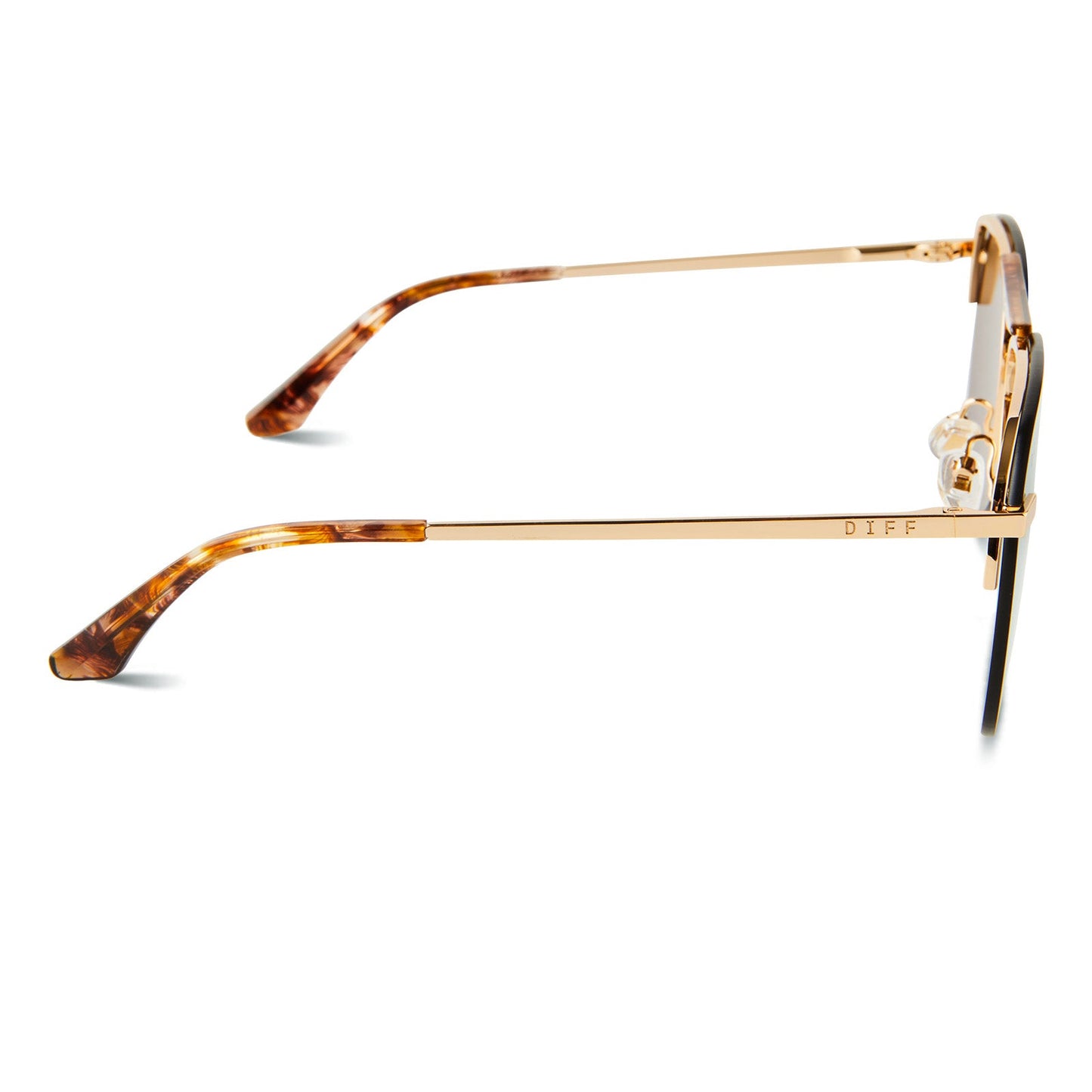 TAHOE - BRUSHED GOLD + BRONZE MIRROR SUNGLASSES