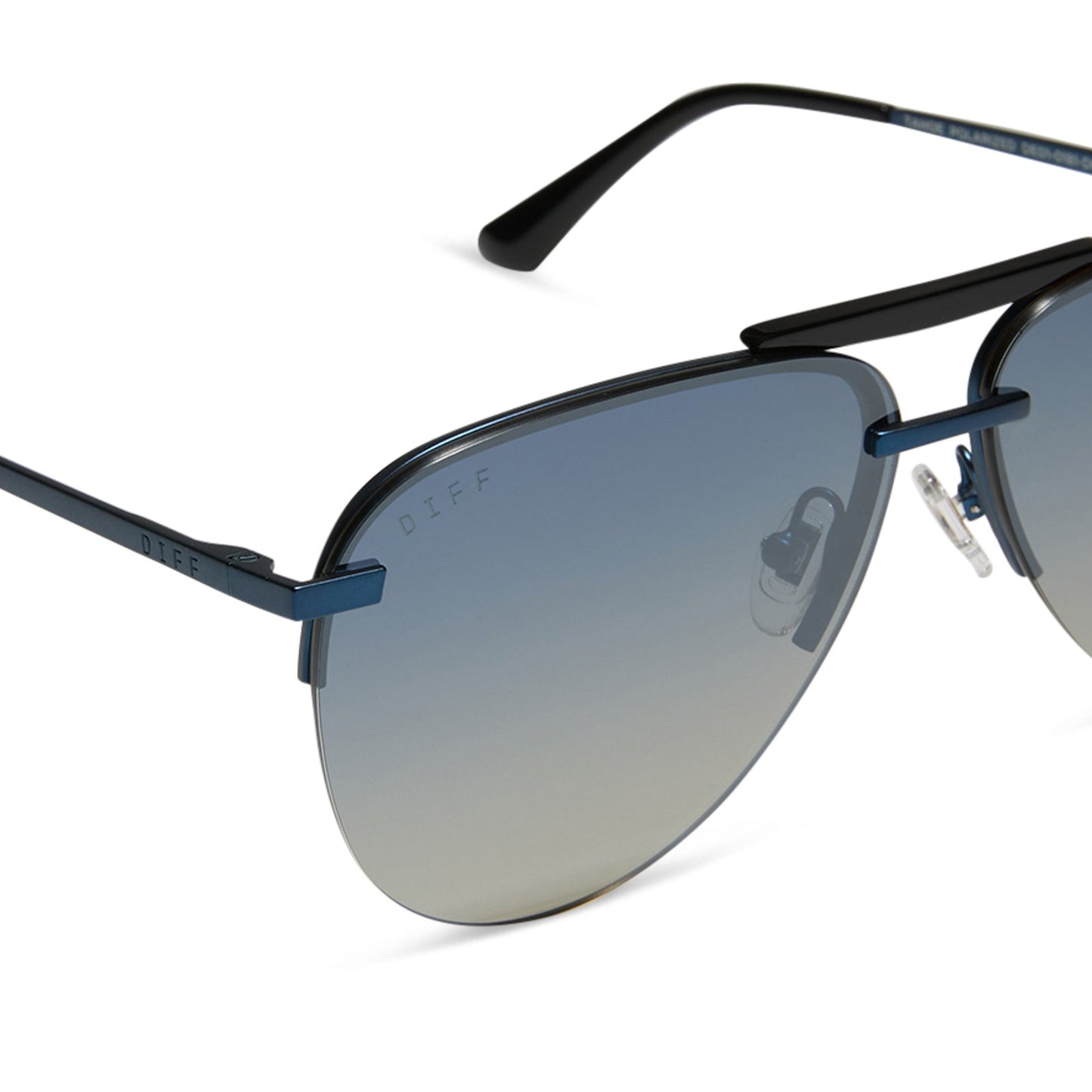 TAHOE - DEEP NAVY METAL + AEGEAN BLUE FLASH + POLARIZED SUNGLASSES