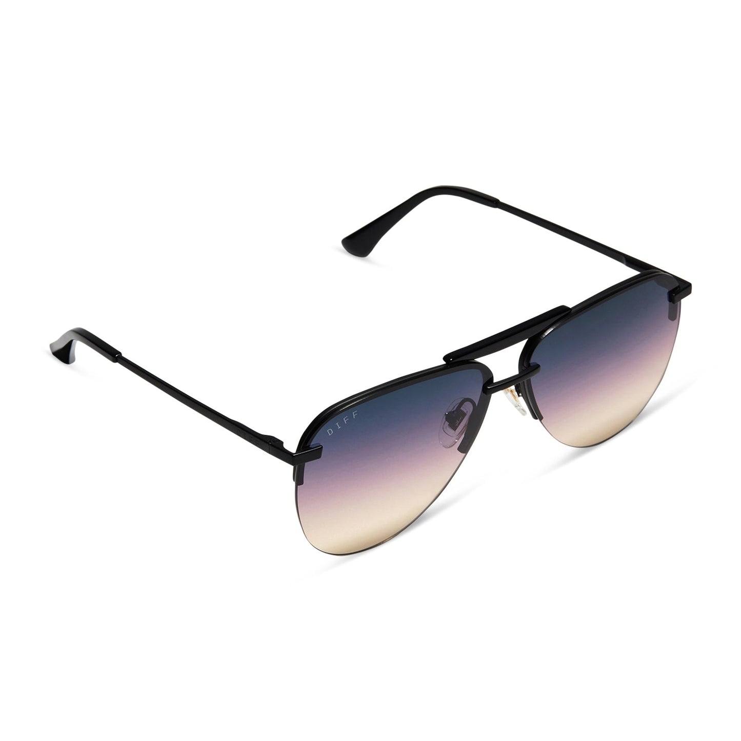 TAHOE - MATTE BLACK + TWILIGHT GRADIENT SUNGLASSES