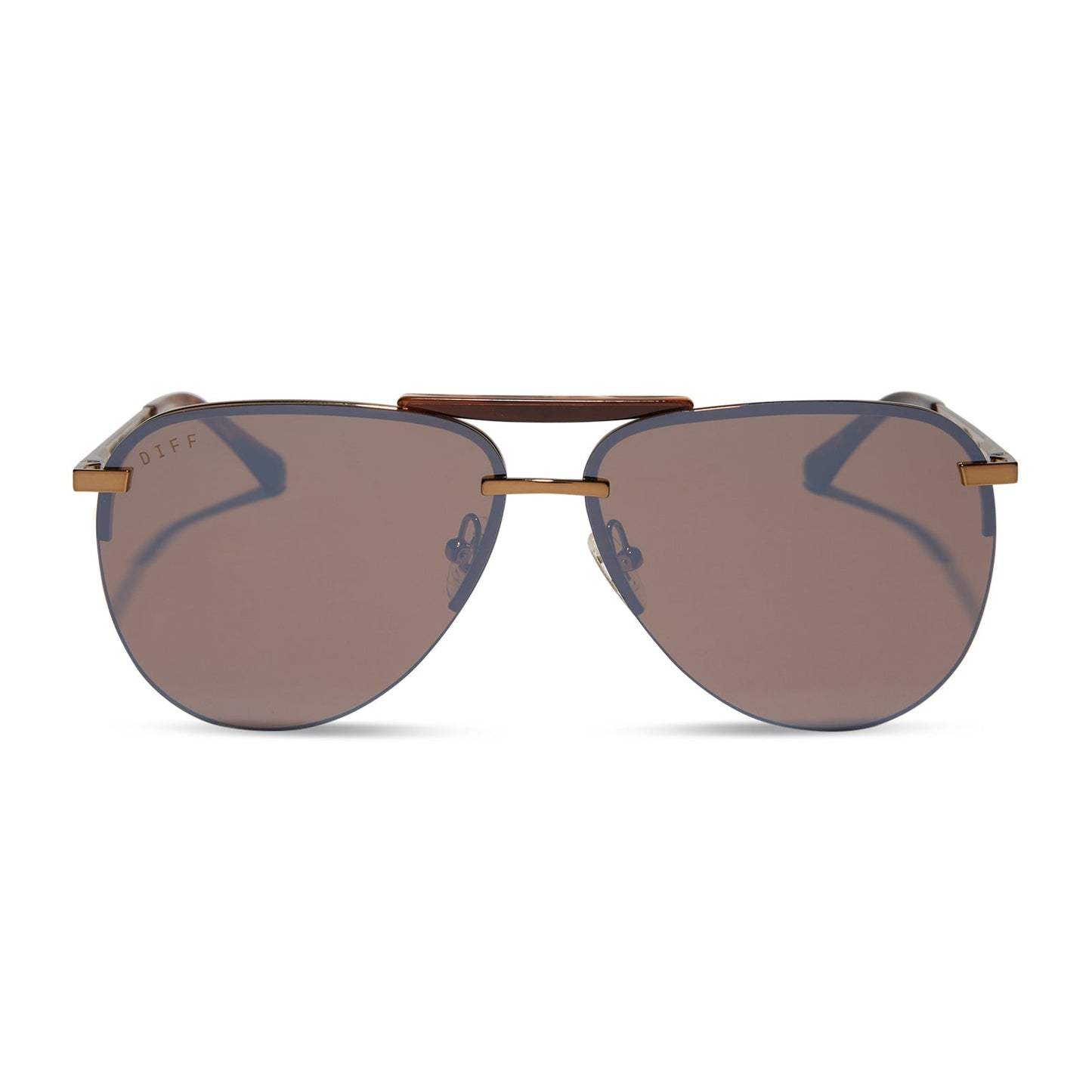 TAHOE - SEQUOIA TORTOISE + BROWN GOLD FLASH SUNGLASSES