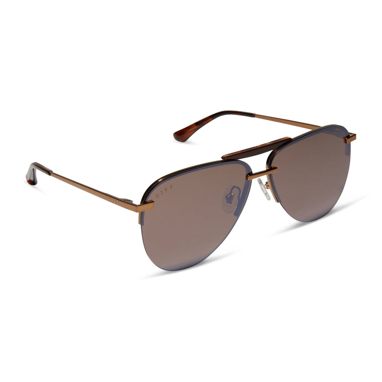 TAHOE - SEQUOIA TORTOISE + BROWN GOLD FLASH SUNGLASSES