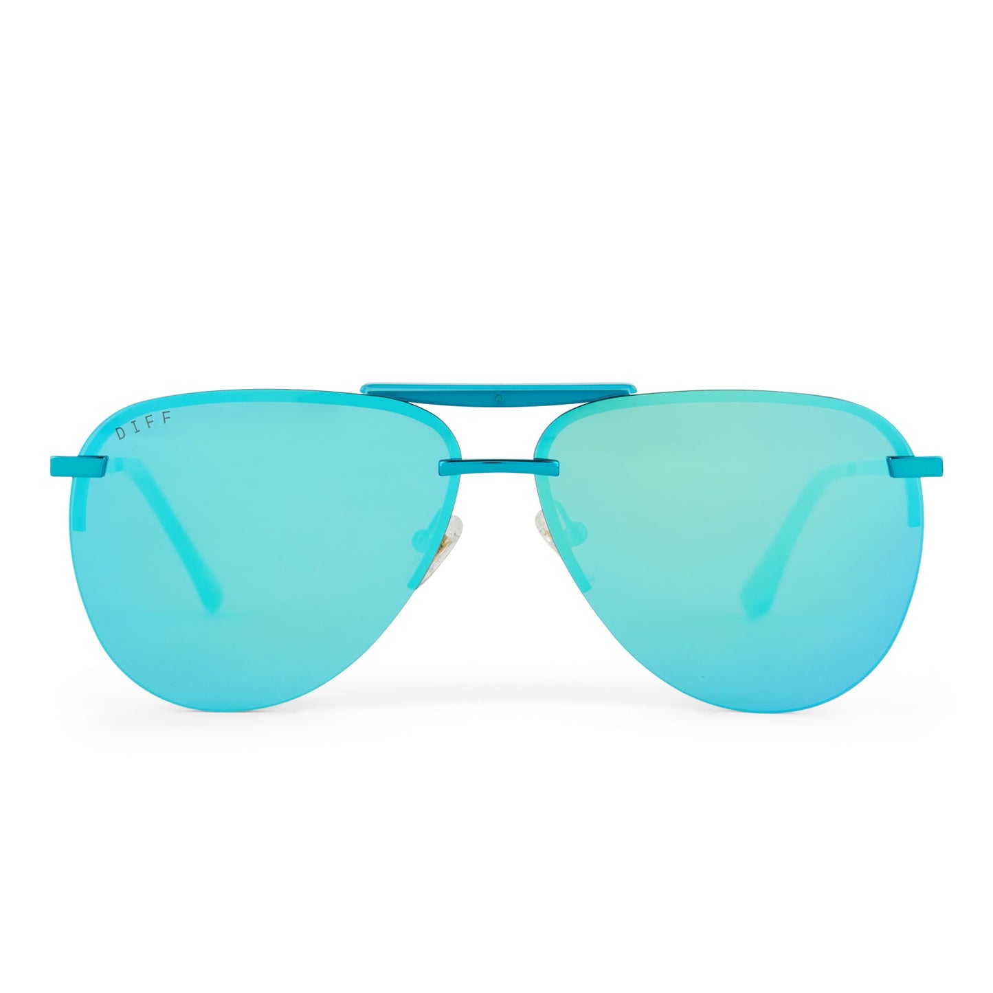 TAHOE - TURQUOISE METALLIC + TEAL MIRROR + POLARIZED SUNGLASSES