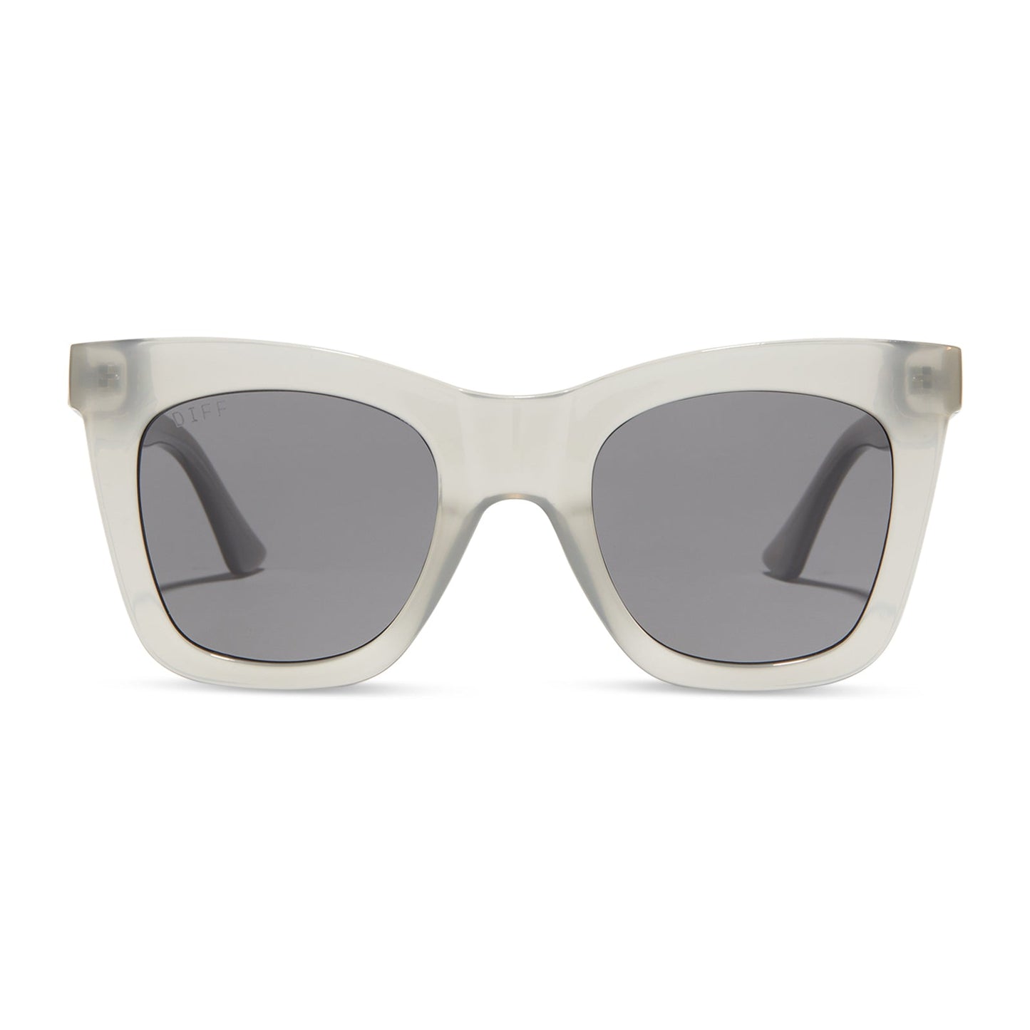 TALIA - MILKY GREY + GREY SUNGLASSES