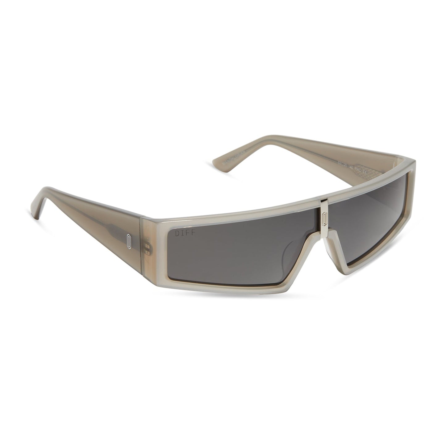 THE MANDALORIAN™️ VISOR - BESKAR™️ SILVER + GALACTIC GREY SUNGLASSES